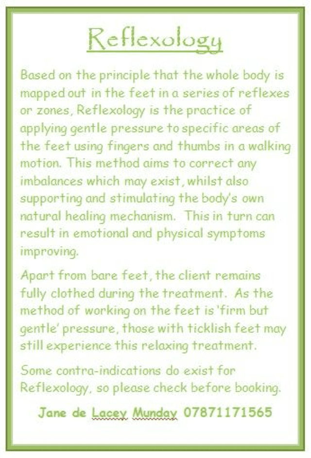 Reflexology Bundle: 4 Sessions